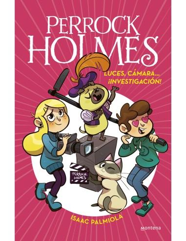 Luces camara investigacion Serie Perrock Holmes 18