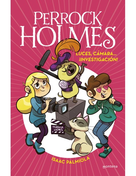 Luces camara investigacion Serie Perrock Holmes 18