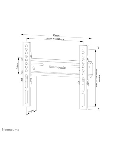 soporte de pared para TV