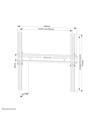 soporte de pared para TV
