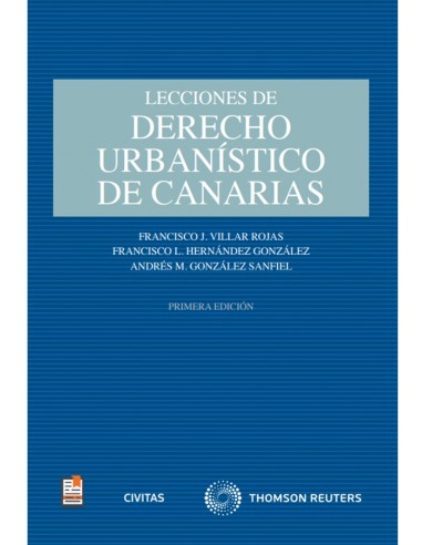 Lecciones de Derecho Urbanistico de Canarias Papel e book