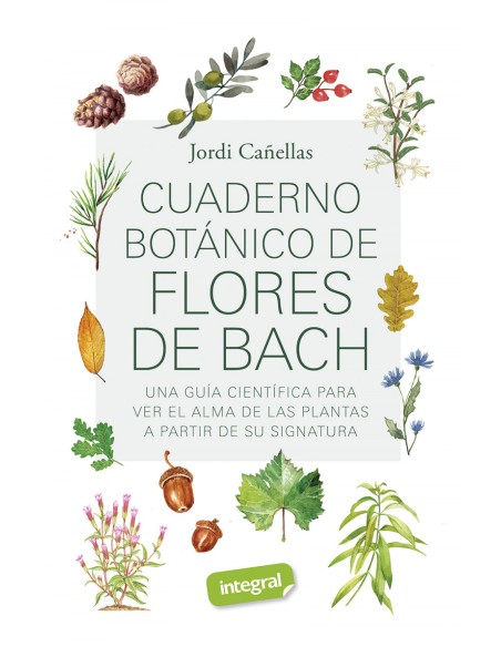 Cuaderno botanico de Flores de Bach