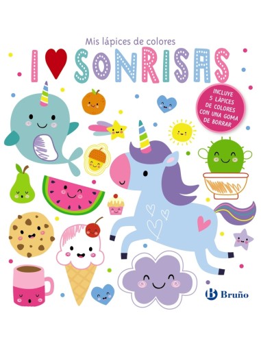 Mis lapices de colores I love sonrisas