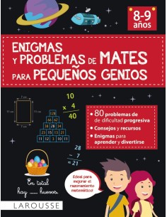 Enigmas y problemas de mates para pequenos genios 8 9 anos