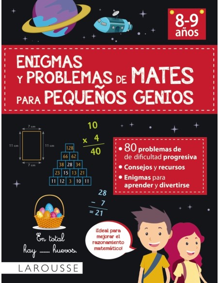 Enigmas y problemas de mates para pequenos genios 8 9 anos