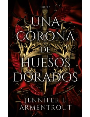 Una corona de huesos dorados