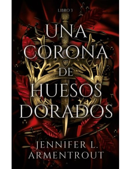 Una corona de huesos dorados