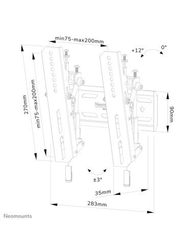 soporte de pared para tv