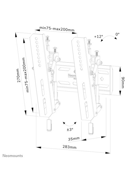 soporte de pared para tv