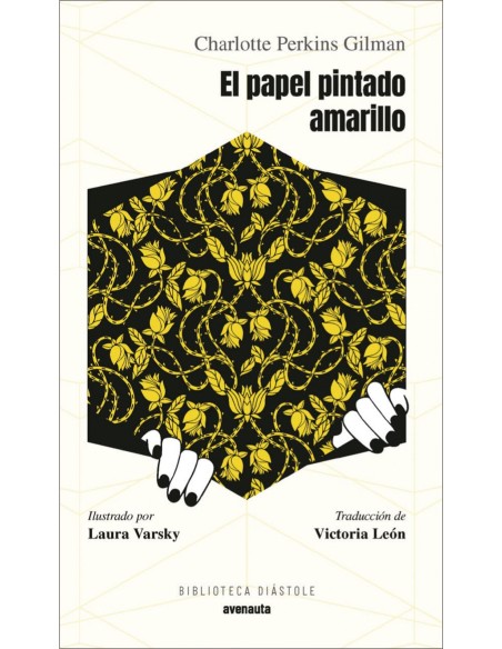 El papel pintado amarillo
