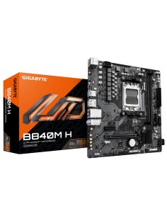 B840M H Placa Base - Procesadores AMD Ryzen 9000, VRM de 5+2+2 fases, hasta 7200MHz DDR5 (O.C), 1xPCIe 4.0 M.2, LAN 1GbE, USB 3.