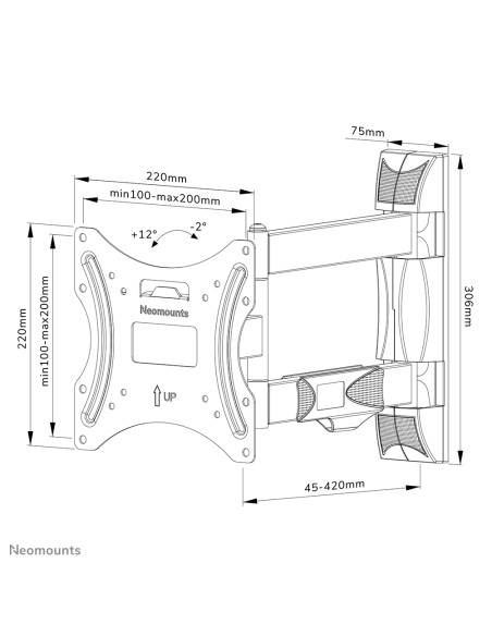 soporte de pared para tv