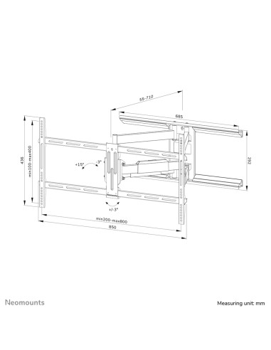 soporte de pared para tv