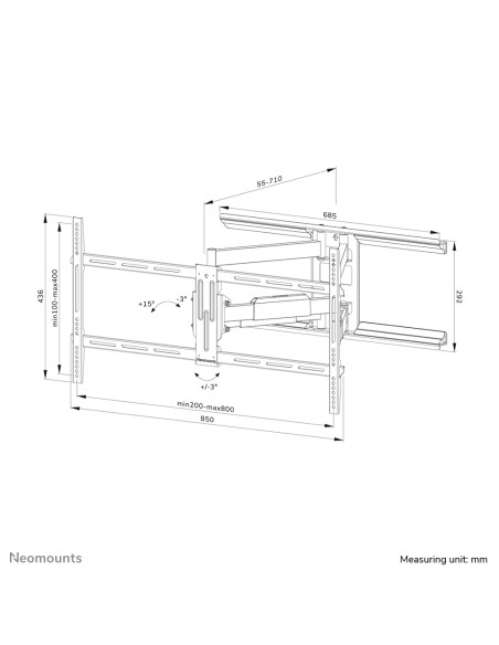 soporte de pared para tv