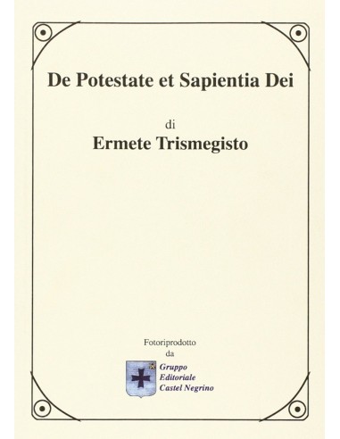 De potestate et sapientia dei