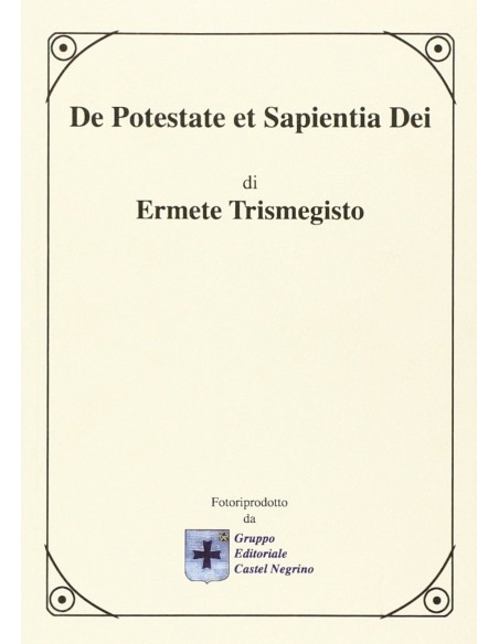 De potestate et sapientia dei
