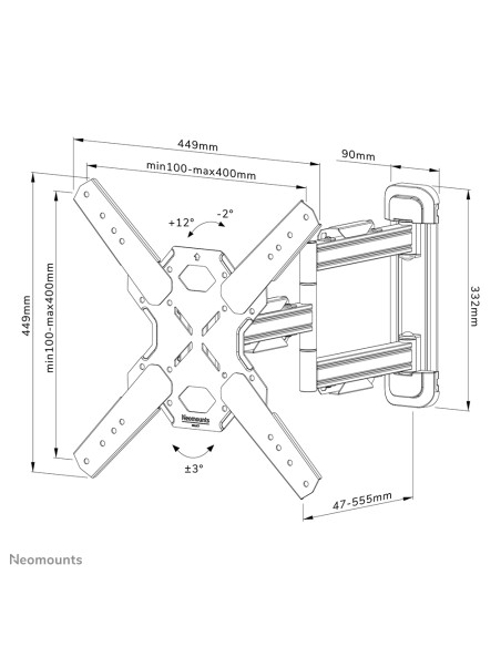 soporte de pared para tv