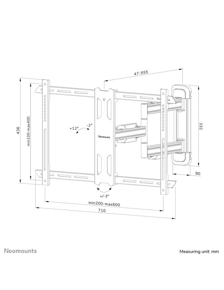 soporte de pared para tv