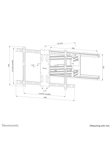 soporte de pared para tv
