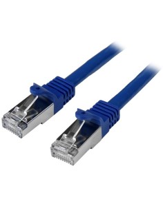 Cable de 50cm de Red Cat6 Ethernet Gigabit Blindado SFTP - Azul