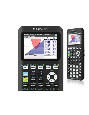 TI-84 Plus CE-T calculadora Escritorio Calculadora gráfica Negro