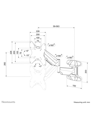 soporte de pared para tv