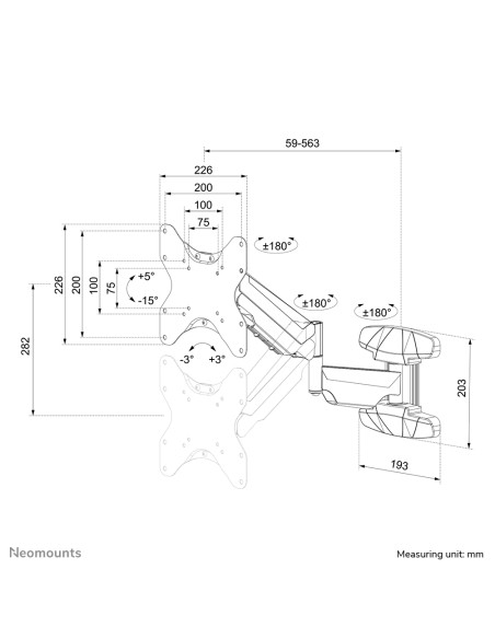 soporte de pared para tv