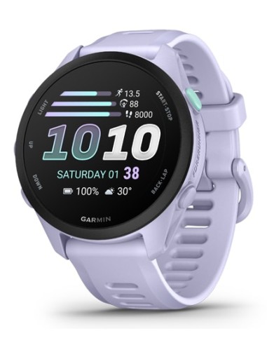 Forerunner 70 3,05 cm (1.2") AMOLED 30 mm Digital 390 x 390 Pixeles Pantalla táctil Lavanda GPS (satélite)