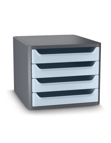 MODULO CEP FIRST 4 CAJONES AZUL PALIDO