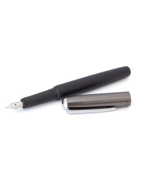 PLUMA INOXCROM ICTINEO GUNMETAL NEGRO