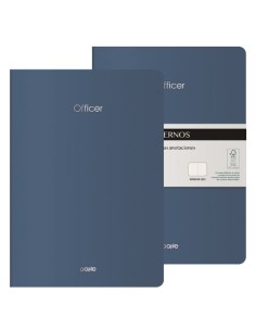 CUADERNO DOHE OFFICER A4 AZUL N
