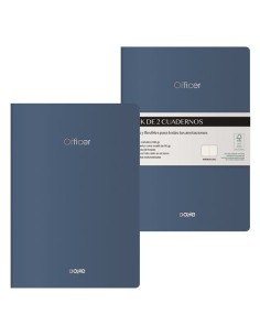 CUADERNO DOHE OFFICER A5 AZUL