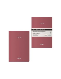 CUADERNO DOHE OFFICER A6 BURDEOS