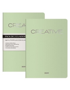 CUADERNO DOHE CREATIVE A4 VERDE