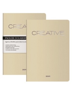 CUADERNO DOHE CREATIVE A4 BEIGE