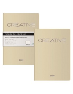 CUADERNO DOHE CREATIVE A5 BEIGE