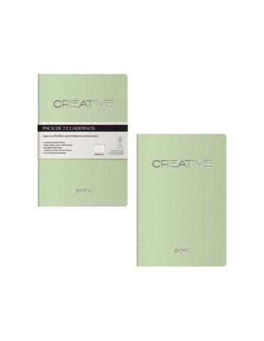 CUADERNO DOHE CREATIVE A6 VERDE