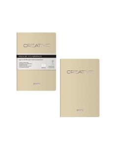 CUADERNO DOHE CREATIVE A6 BEIGE