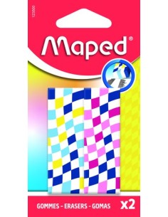 GOMA BORRAR MAPED DAMERO B/2 - Pack de 30 unidades