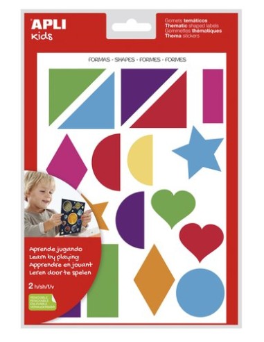 GOMETS APLI (12826) Bl.2h MAXI FORMAS - Pack de 5 unidades