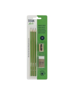 LAPIZ TITAN AC ECO HB SET 3