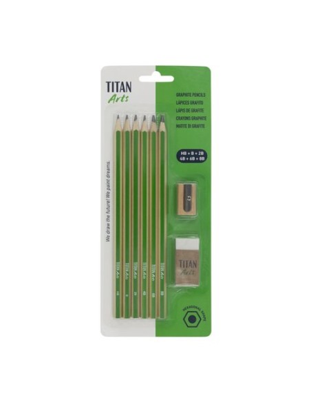 LAPIZ TITAN AC ECO (HB-B-2B-4B-6B-8B) SE