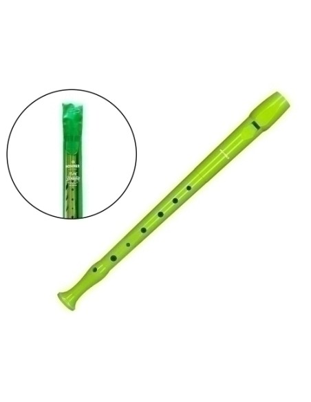 FLAUTAS HOHNER PLASTICO LISA 9508 VERDE