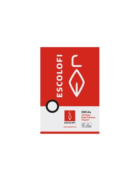 RESMILLERIA 500H ESCOLOFI A4 70GR 4X4 MG - Pack de 5 unidades