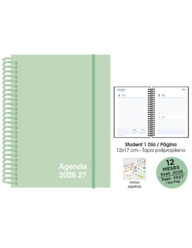 AG.ESC.SF. STUDENT 120x170 D/P PASTEL VE