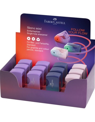 AFILALAPIZ FABER SLEEVE MINI FLOW EDT. S - Pack de 12 unidades