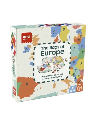 PUZZLE EDUCATIVO APLI BANDERAS EU