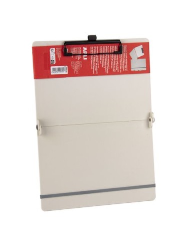 CARP.PINZA PORTABLOCS APLI ABS A4 BLANCO