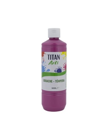 TEMPERA TITAN AC ESC.500ml MAGENTA