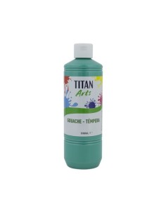 TEMPERA TITAN AC ESC.500ml TURQUESA